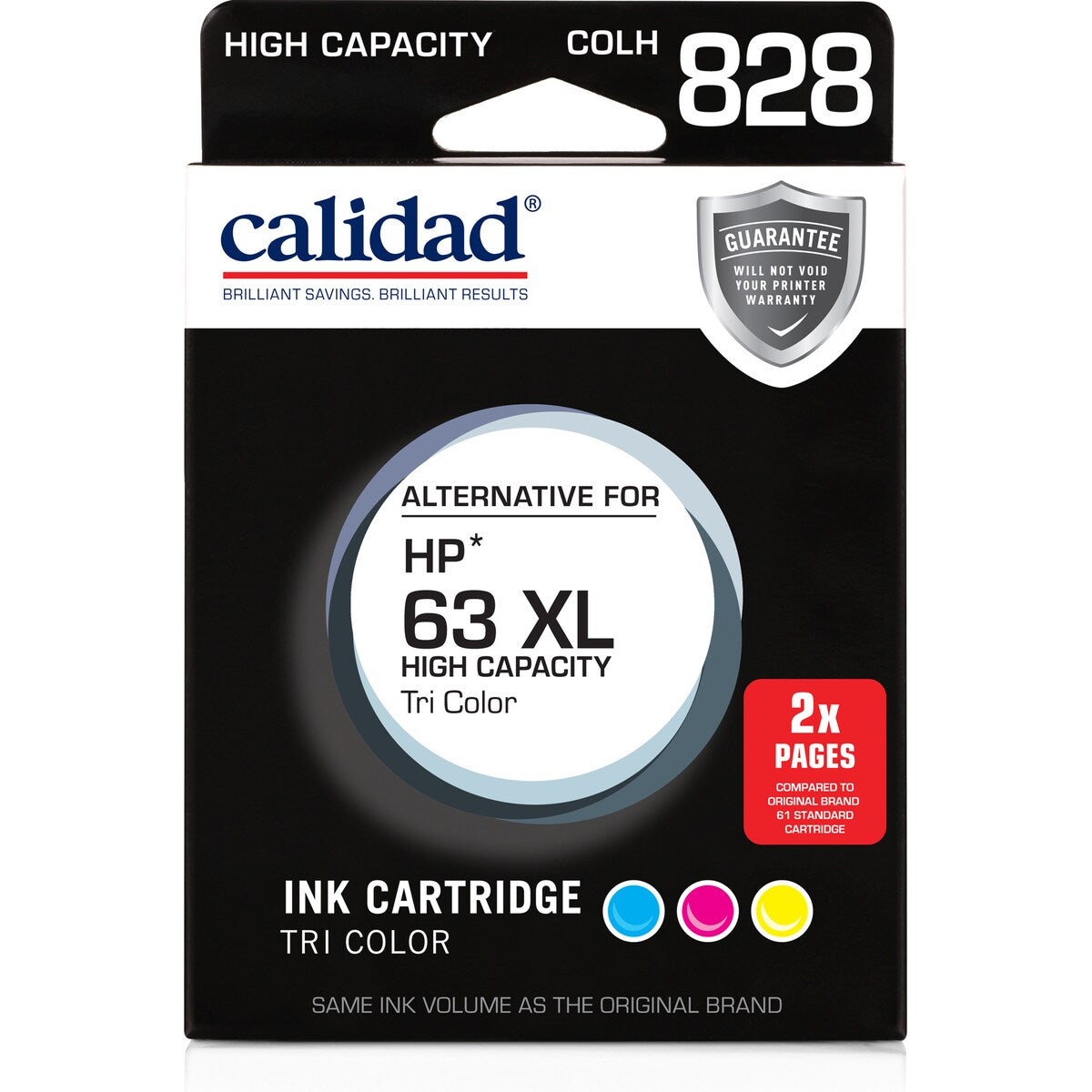 Calidad Hp Printer Ink 63 Xl Tri Colour Each
