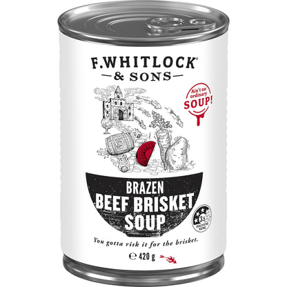 F.whitlock & Sons Brazen Beef Brisket Soup 420g