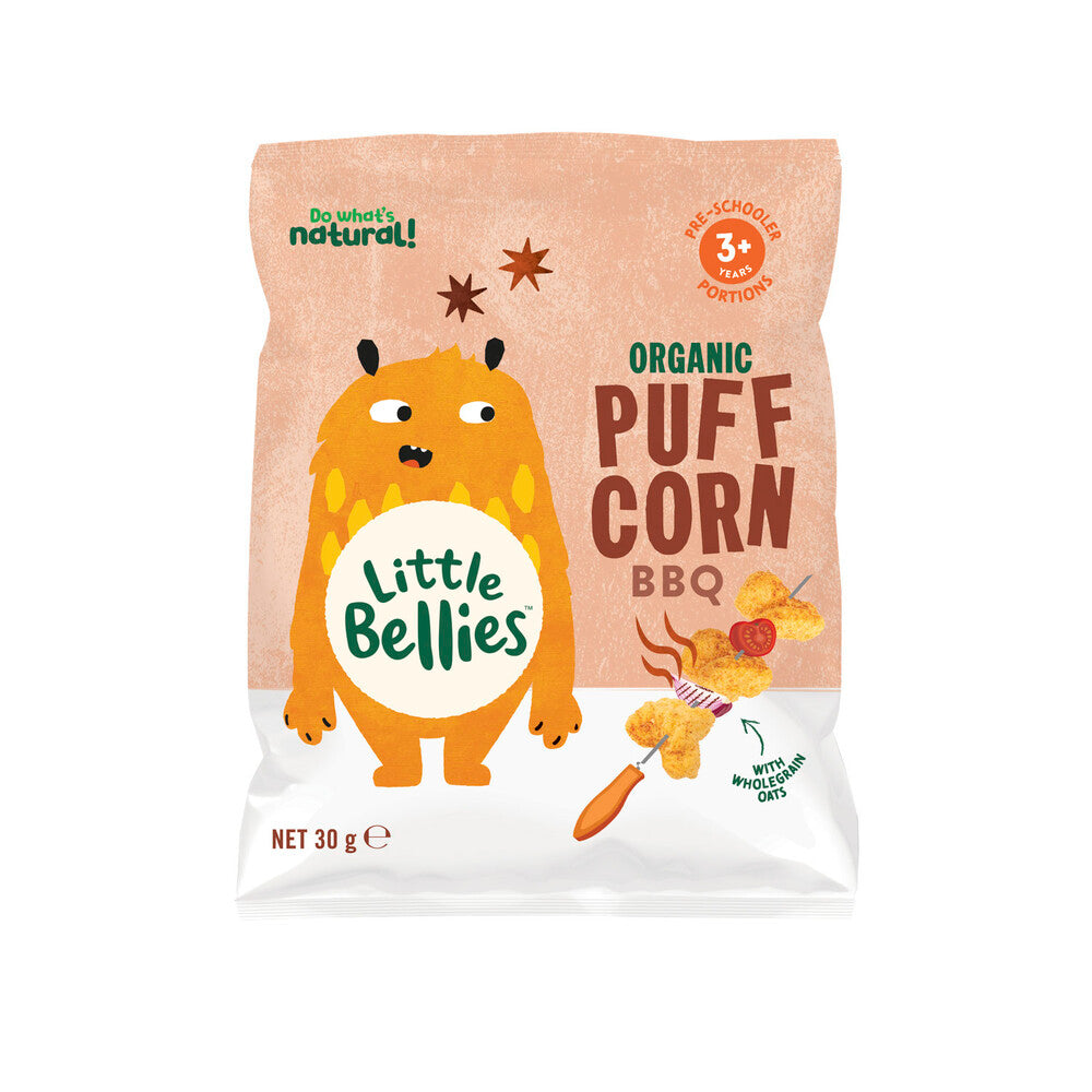 Little Bellies Puffcorn Bbq - 30g