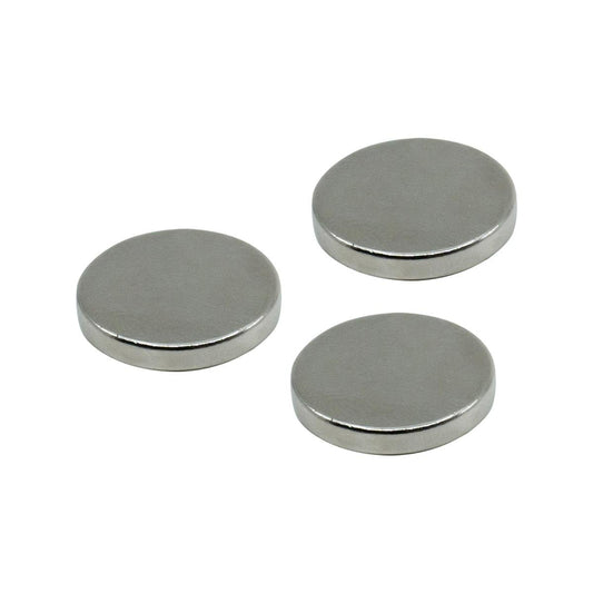 Everhang Rare Earth Disc Magnet 18mm Neodymium 3 Pack Strong