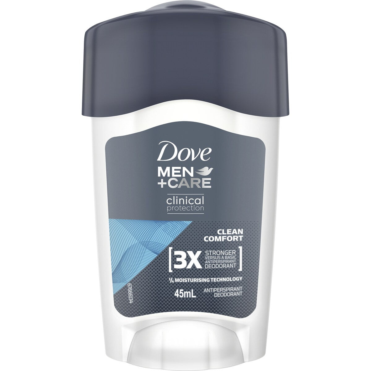 Dove Men+care Clinical Clean Comfort Antiperspirant Cream 45ml