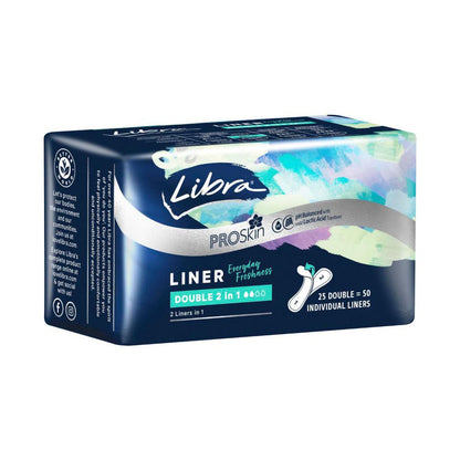 Libra Liners Double 2-in-1 - 25 pack