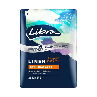 Libra Liners Dry & Long - 30 pack