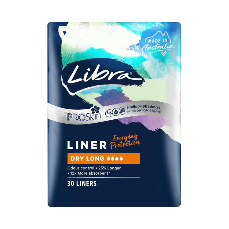 Libra Liners Dry & Long - 30 pack
