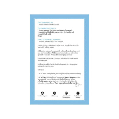 Donna Hay Wholesome Banana Bread Wholemeal - 540g