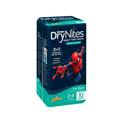 DryNites Night Time Pants For Boys 2-4 Years (13-20kg) - 10 pack