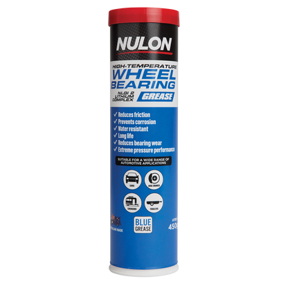 Nulon High Temperature Wheel Bearing Blue Grease - 450g