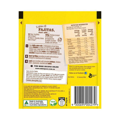 Old El Paso Fajita Spice Mix - 40g