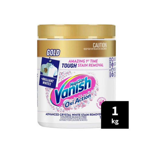 Vanish Napisan Gold Crystal White Stain Remover - 1kg