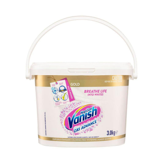 Vanish Napisan Gold Crystal White Stain Remover - 3kg
