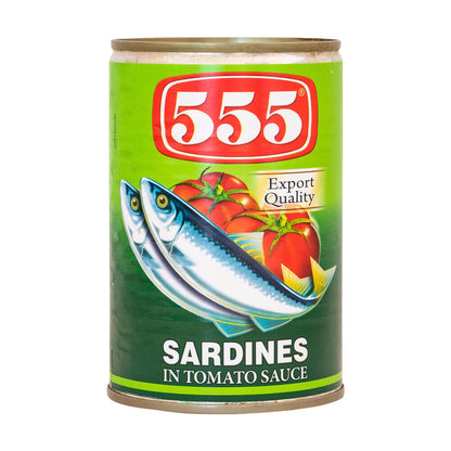 555 Sardines In Tomato Sauce - 155g