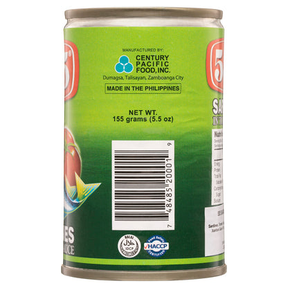 555 Sardines In Tomato Sauce - 155g