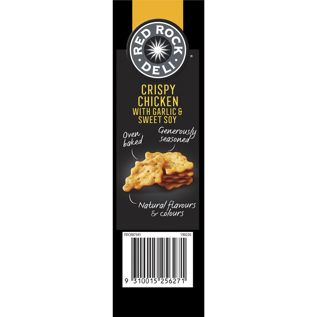 Red Rock Deli Deli Style Crackers Chef Series Crispy Chicken & Soy 135g