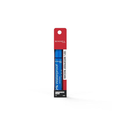 Rimmel 100% Waterproof Mascara Black #001 - 8mL