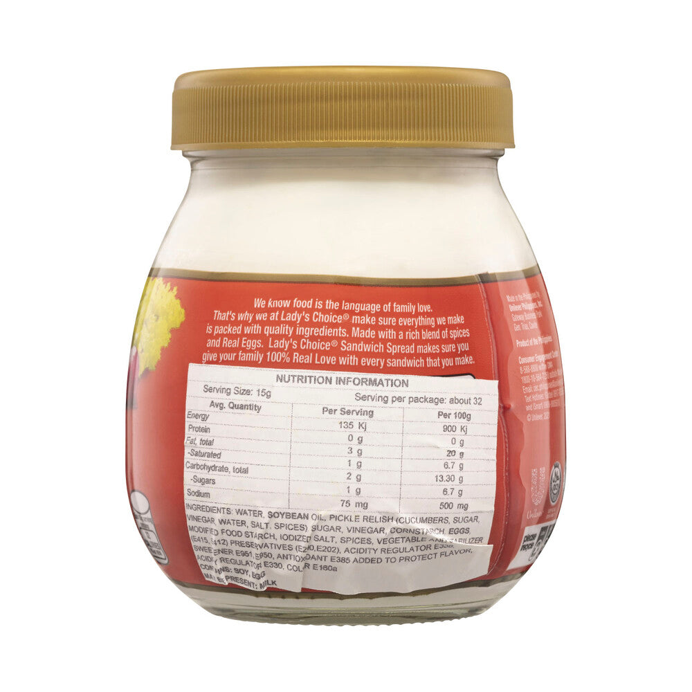 Lady's Choice Sandwich Spread - 470mL