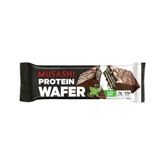 Musashi Protein Wafer Bar Choc Mint - 40g