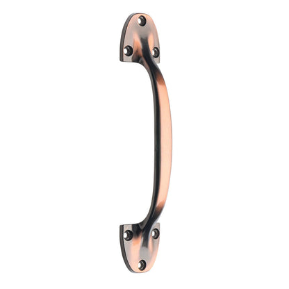 Zenith Door Handle - 195mm - Florentine Bronze