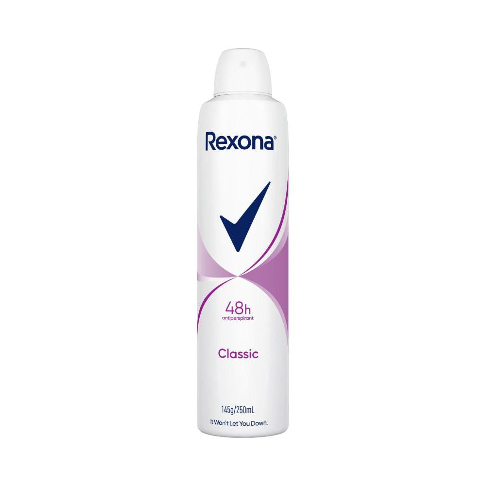 Rexona Women Deodorant 48hr Aerosol Classic - 250mL