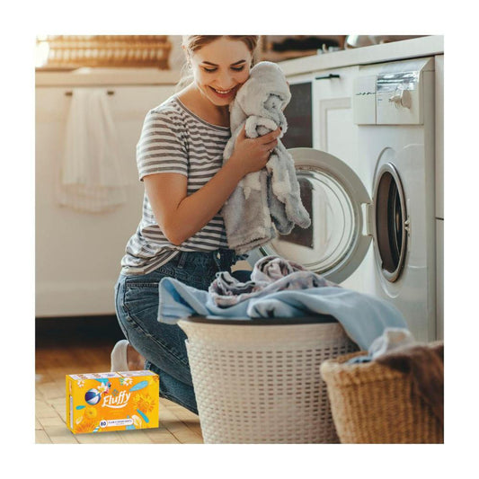 Fluffy Dryer Sheet Morning Sun - 80 pack