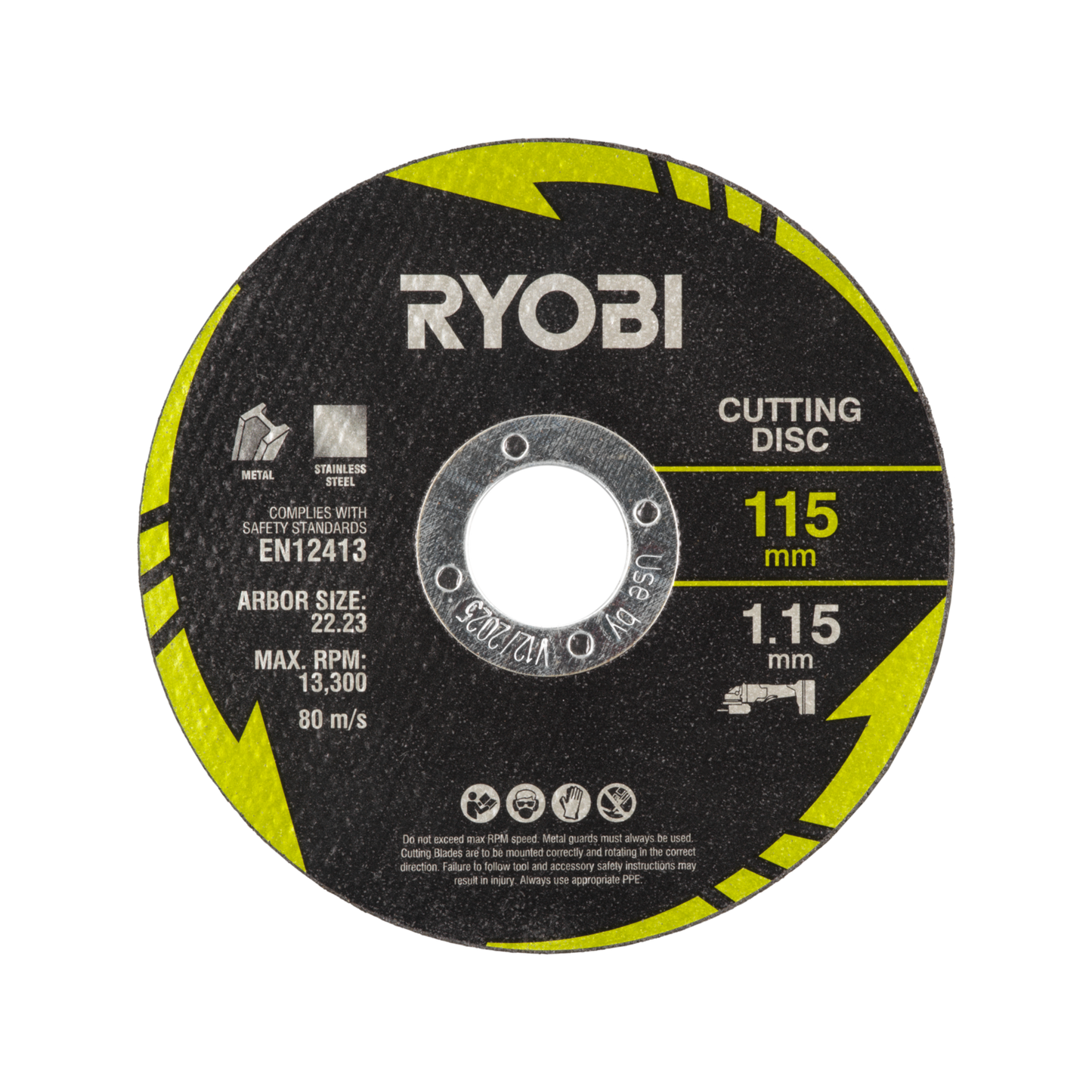 Ryobi Cutting and Grinding Set - 115mm - 4 Piece