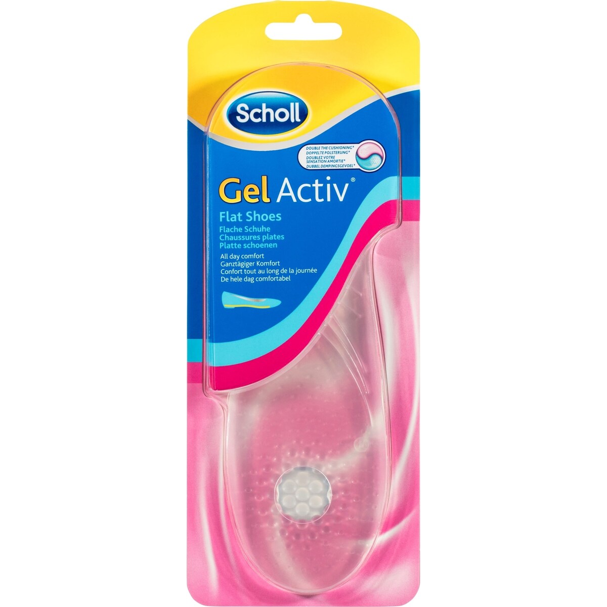 Scholl Gelactive Insoles Women's Flat Shoes 1 Pair