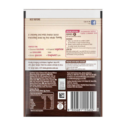 Gravox Cheese Sauce Mix - 29g