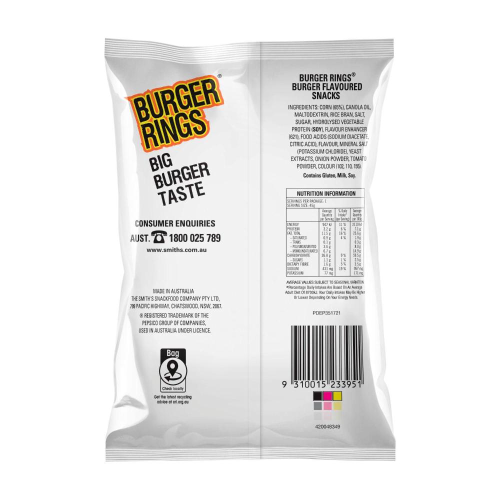 Burger Rings - 45g