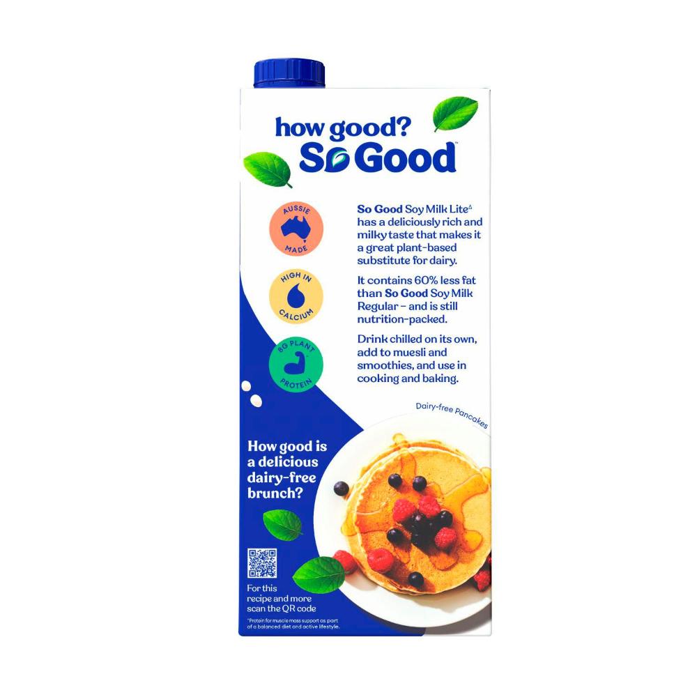 Sanitarium So Good Long Life Lite Soy Milk 1l - 1L