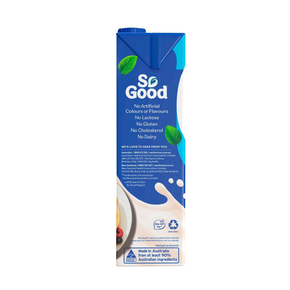 Sanitarium So Good Long Life Lite Soy Milk 1l - 1L