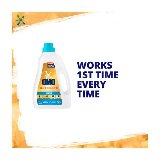 OMO Ultimate Laundry Liquid Detergent Sensitive 40 Washes - 2L