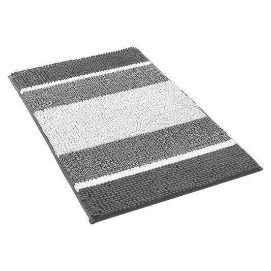 Barelli Chenille Bath Mat 50 x 80cm Grey