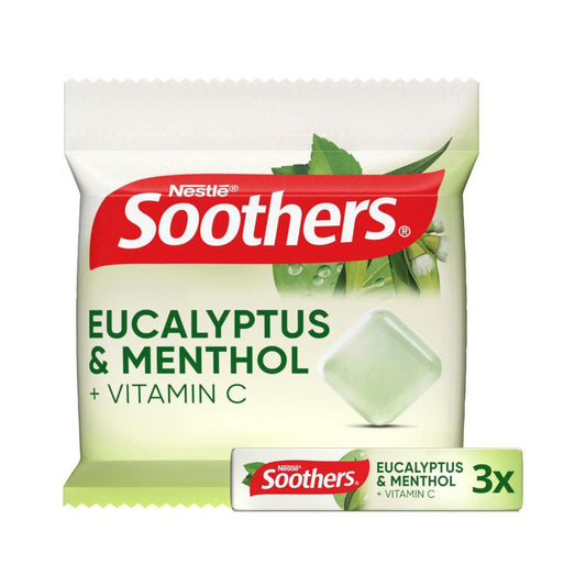 Soothers Eucalyptus & Menthol Throat Lozenges - 30 pack
