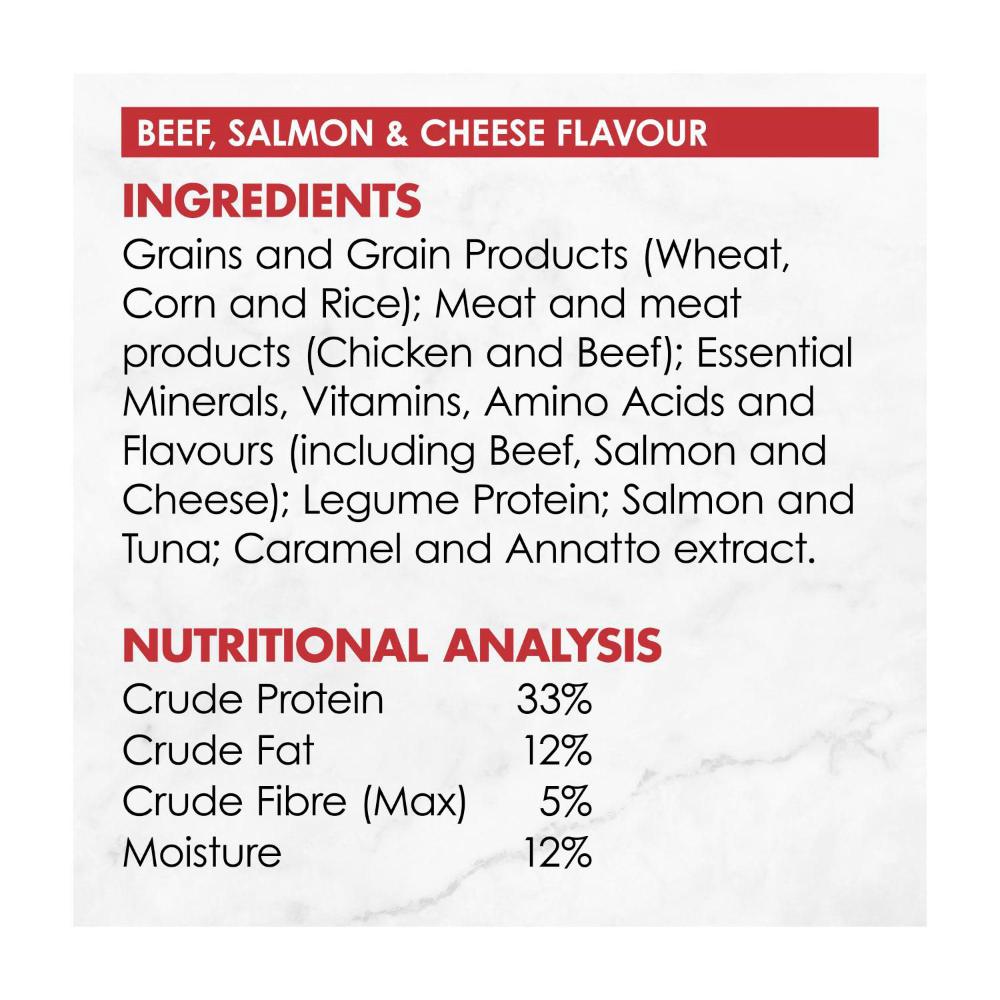 Fancy Feast Dry Cat Food Beef Salmon Cheese - 450g