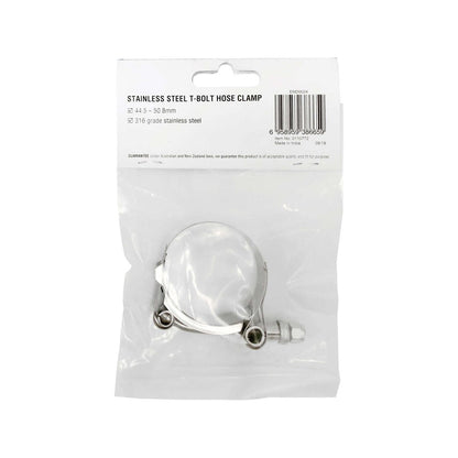 Enduraseal Stainless Steel T Bolt Hose Clamp 43-51mm - Heavy-Duty - 1 Pack