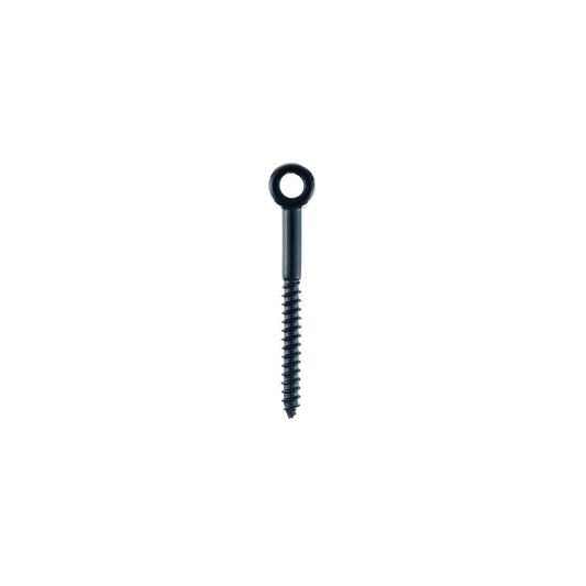 Taskmaster Lag Screw - 6 x 77 mm - 316 Stainless Steel - Black - 12 Pack