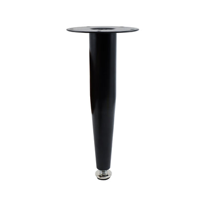 Adoored 230mm Black Tapered Metal Legs