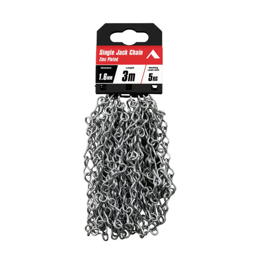 Pinnacle Single Jack Chain - 1.6mm x 3m