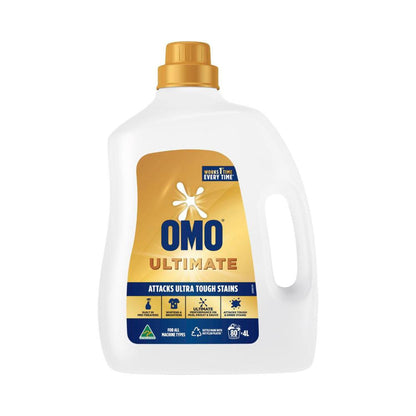 OMO Ultimate Laundry Liquid Detergent 80 Washes - 4L