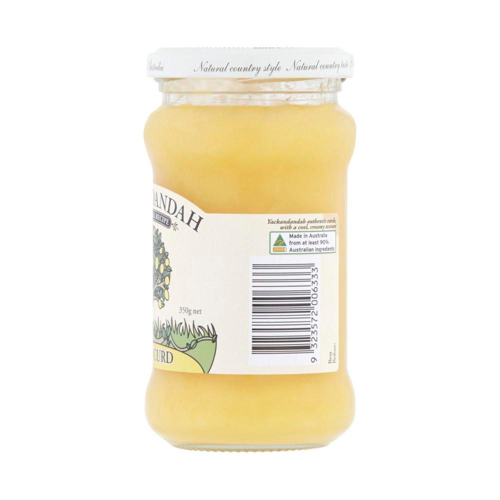 Yackandandah Lemon Curd Spread - 350g