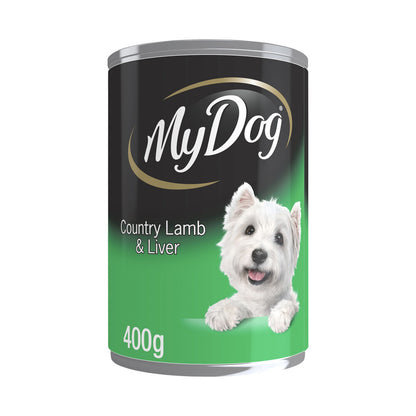 My Dog Adult Wet Dog Food Core Loaf with Lamb Liver Can - 400g
