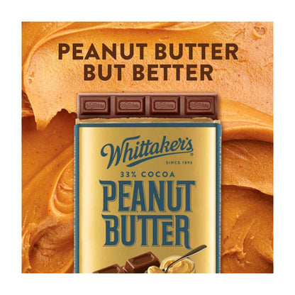 Whittaker's Block Chocolate Peanut Butter - 250g