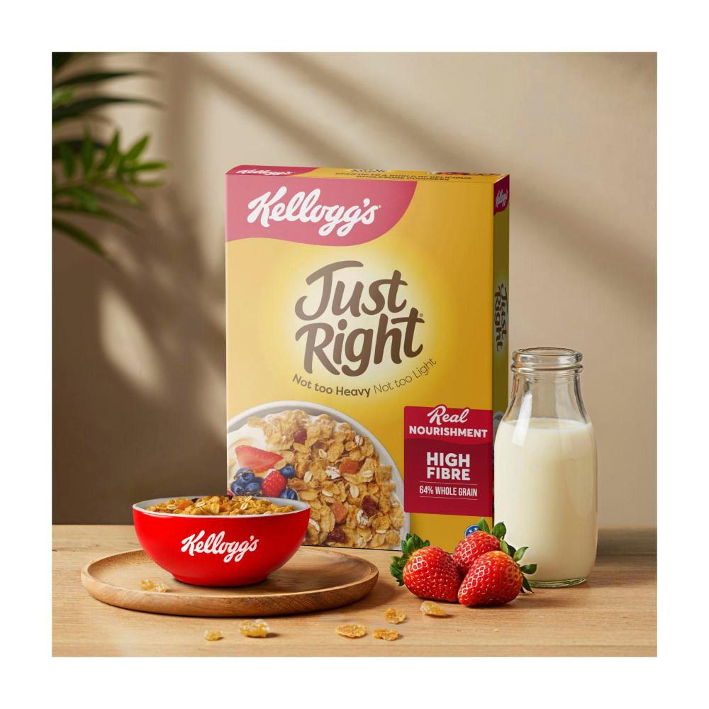 Kellogg's Just Right Breakfast Cereal With Whole Grains Apricot Pieces And Sultanas - 740g