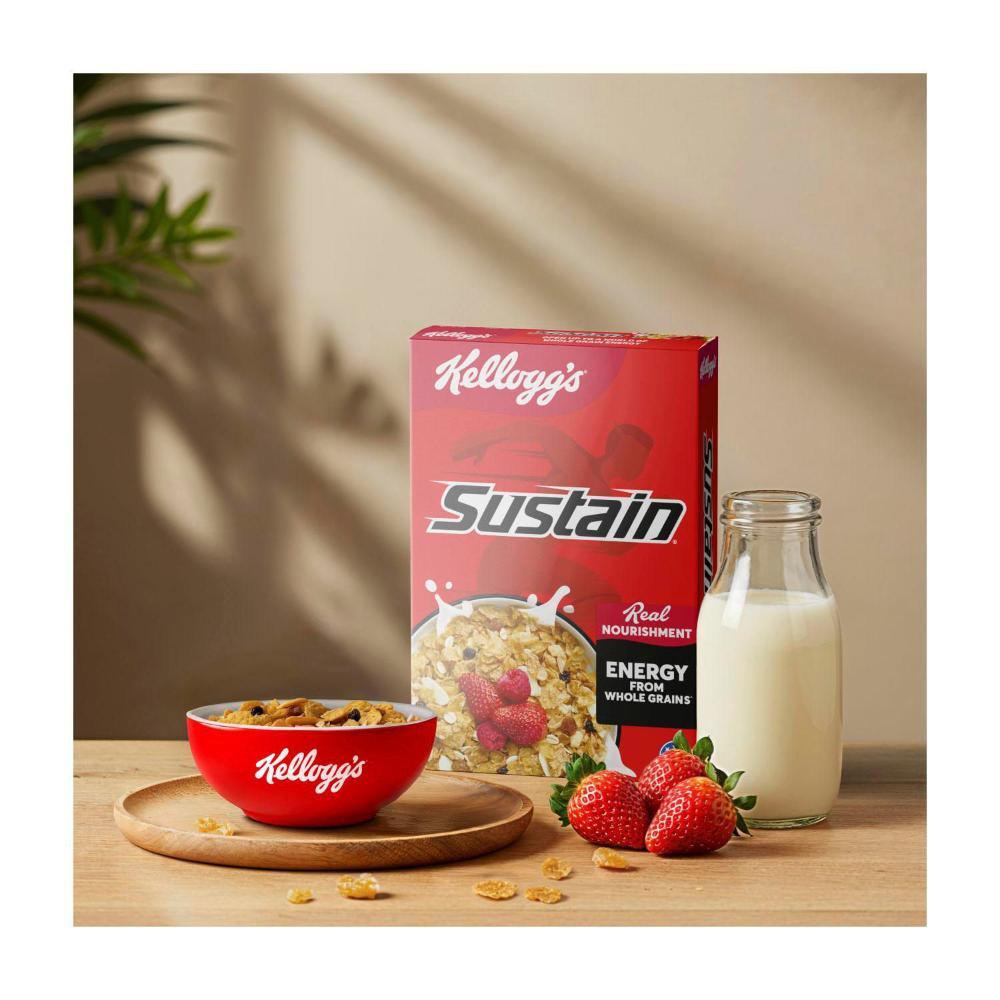 Kellogg's Sustain Whole Grain Flakes Breakfast Cereal - 460g