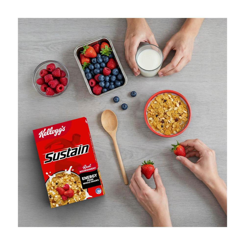 Kellogg's Sustain Whole Grain Flakes Breakfast Cereal - 460g