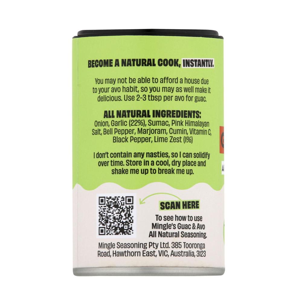 Mingle Guac & Avo Topper Seasoning - 45g