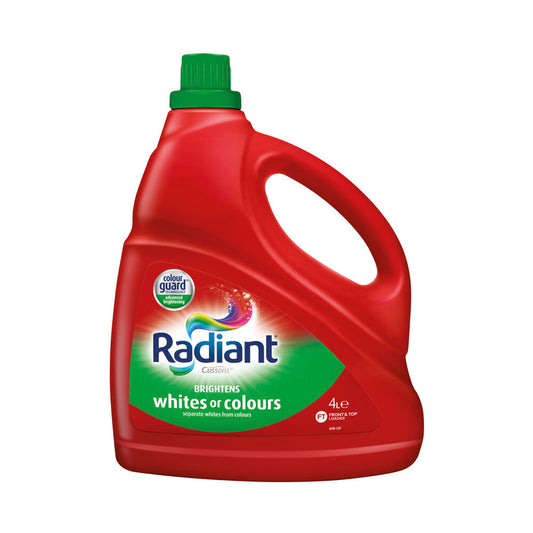Radiant Laundry Liquid Whites & Colours - 4L