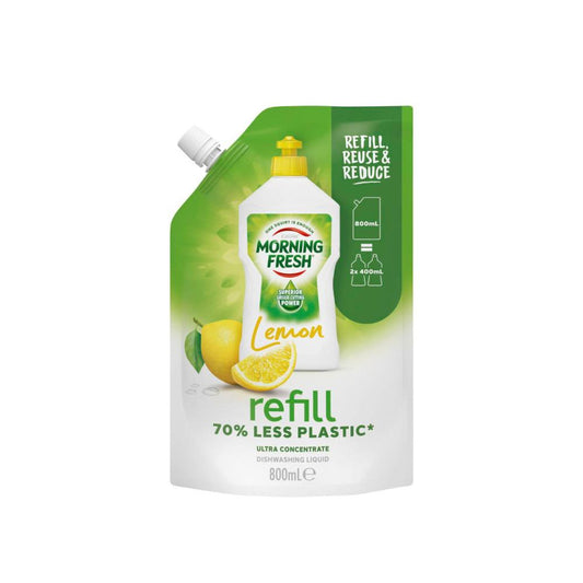 Morning Fresh Lemon Dishwashing Liquid Refill - 800mL