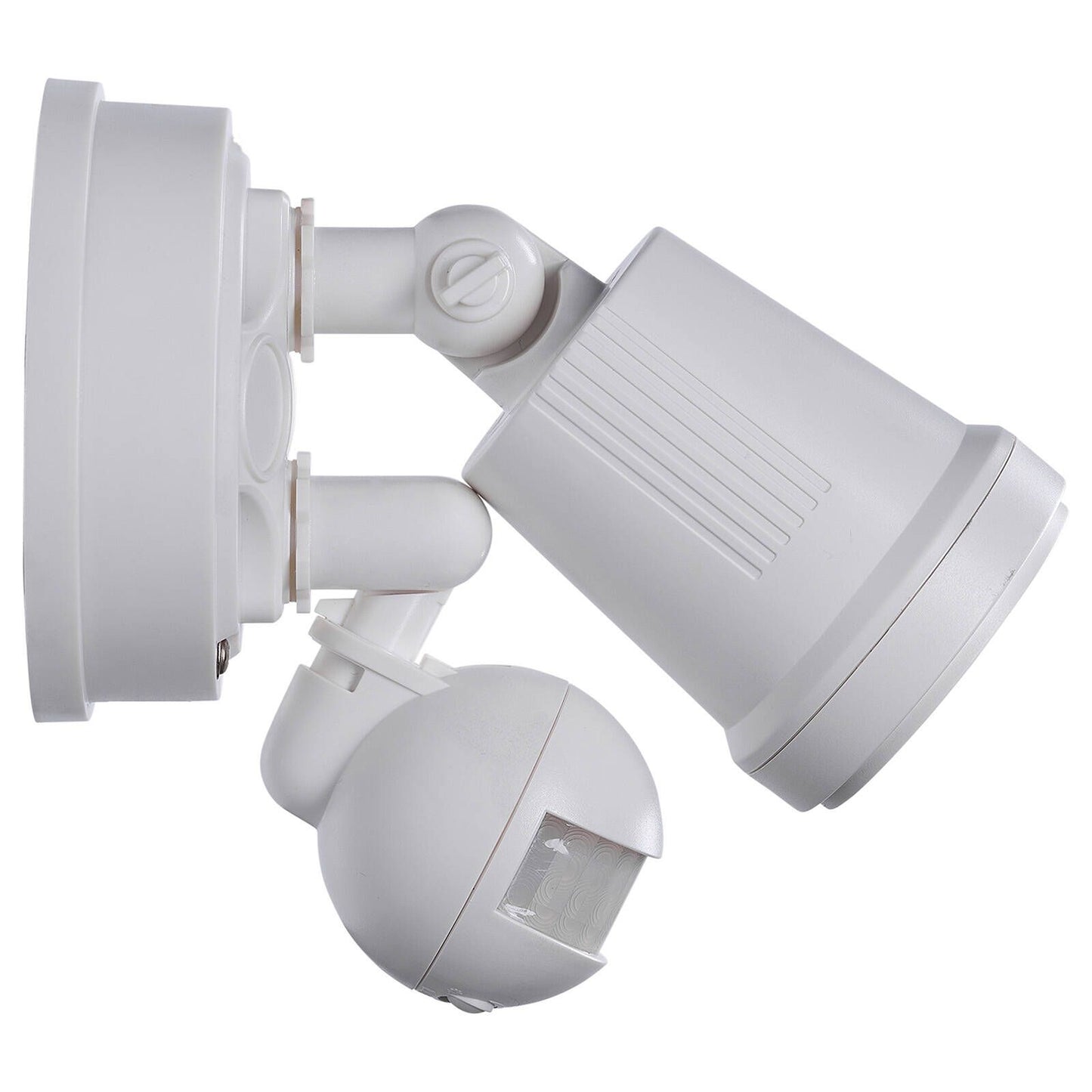 Brilliant Raptor III Single LED Sensor Light - 10W - 800 Lumens - White
