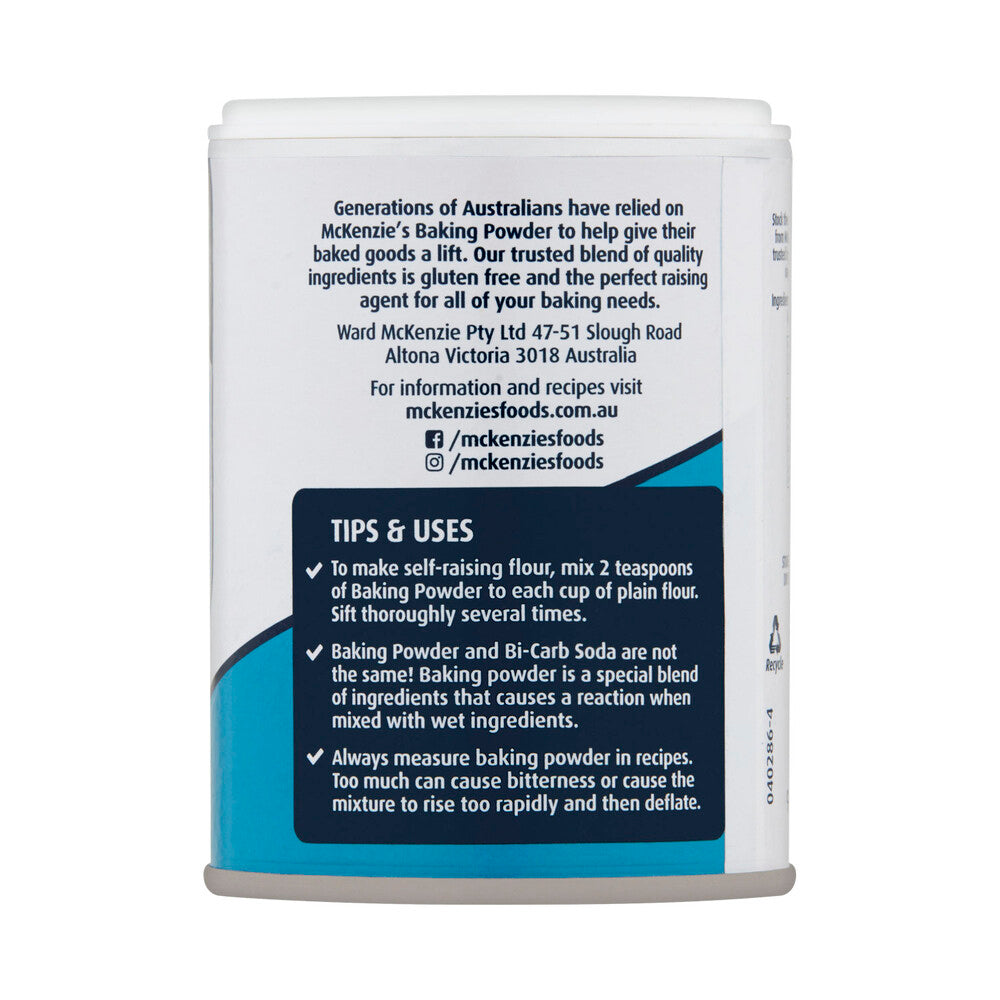 Mckenzie's Baking Powder - 125g