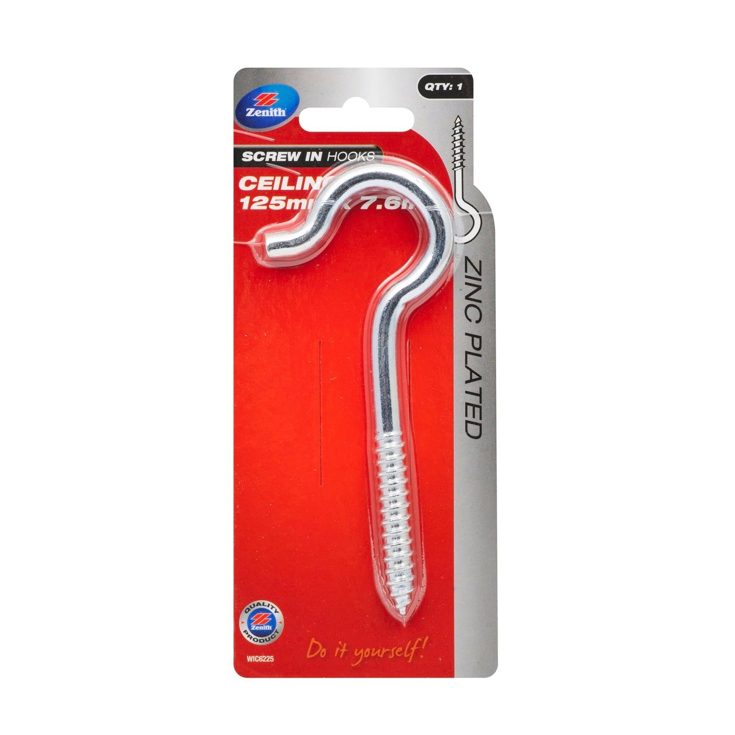 Zenith Ceiling Hook - 6mm